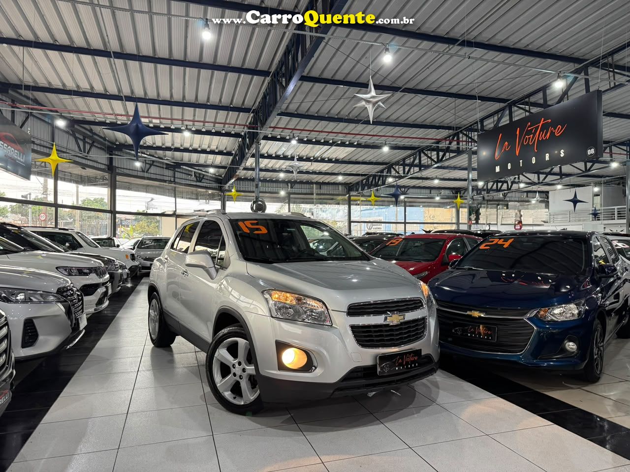 CHEVROLET TRACKER 1.8 MPFI LTZ 4X2 16V 2015 - Loja