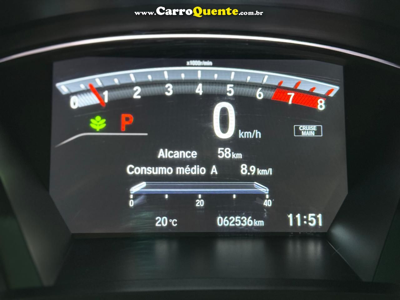HONDA CRV 1.5 16V VTC TURBO TOURING AWD 2019 - Loja