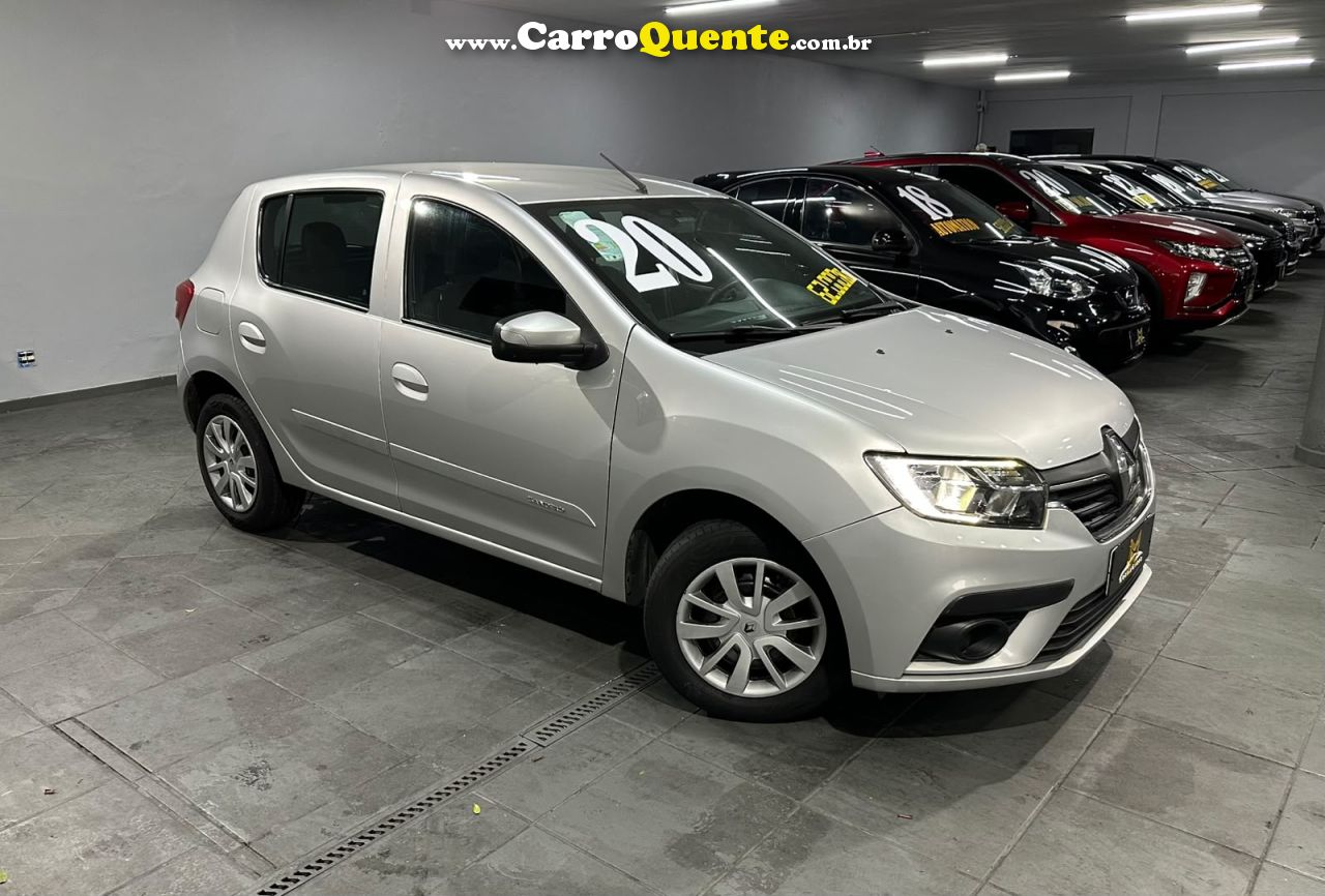 Sandero ZEN 1.0 Flex 2020 - 62.000KM 2020 - Loja