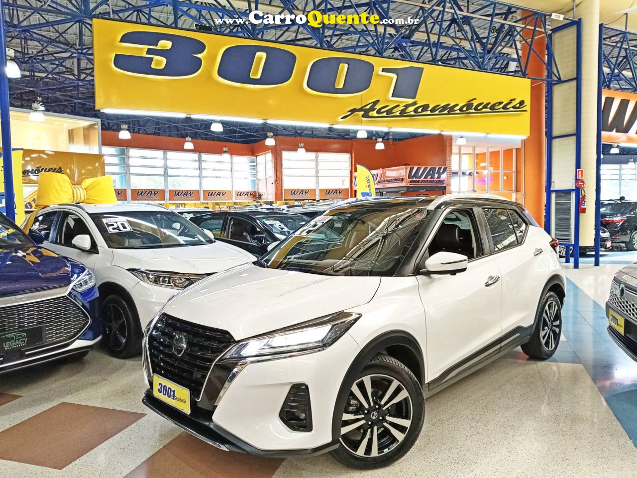 NISSAN KICKS 1.6 16V EXCLUSIVE 2022 - Loja