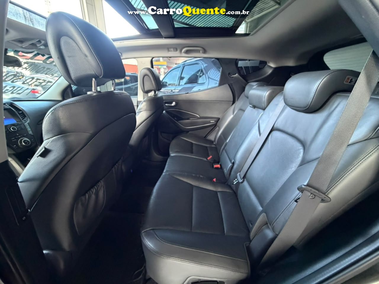 HYUNDAI   SANTA FEGLS 3.3 V6 4X4 TIPTRONIC   PRETO 2019 3.3 GASOLINA - Loja