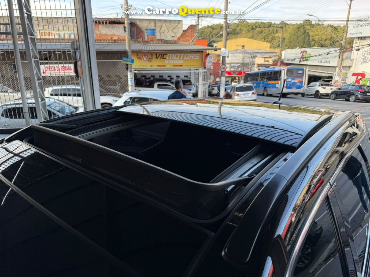 HYUNDAI   SANTA FEGLS 3.3 V6 4X4 TIPTRONIC   PRETO 2019 3.3 GASOLINA - Loja