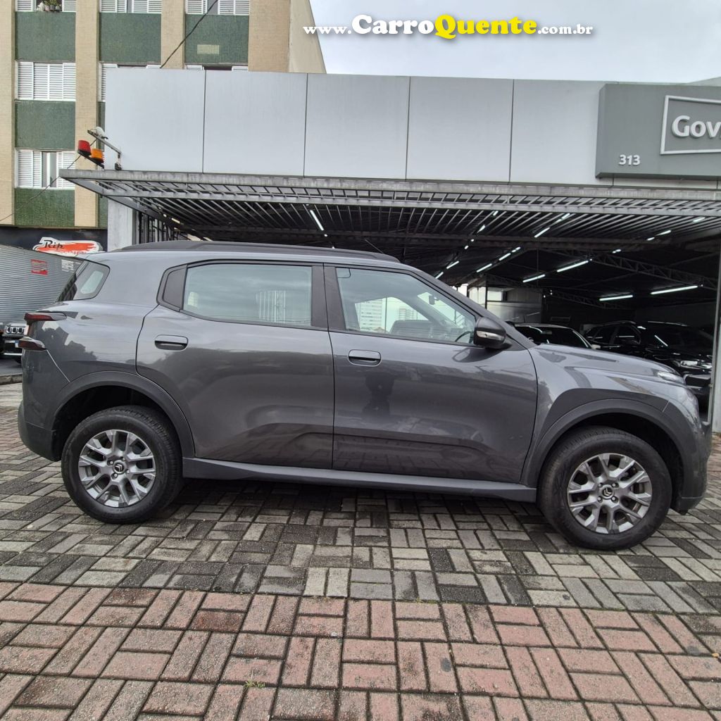 CITROËN   C3 AIRCROSS 1.0 FEEL PACK TB. FLEX AUT .   CINZA 2025 1.0 FLEX - Loja