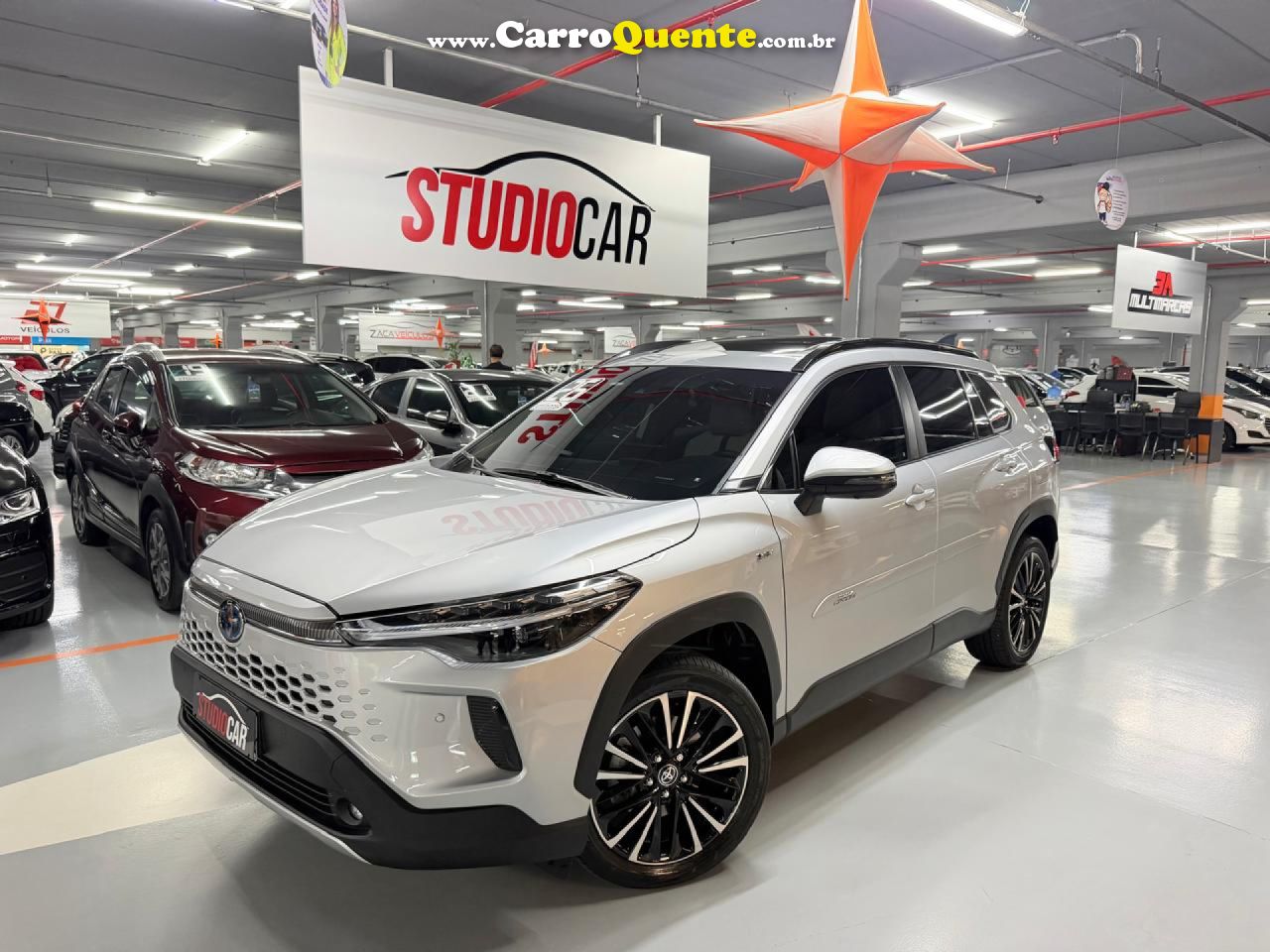 TOYOTA   COROLLA CROSS XRX 1.8 16V AUT.(HYBRID)   PRATA 2026 1.8 FLEX E ELÉTRICO - Loja