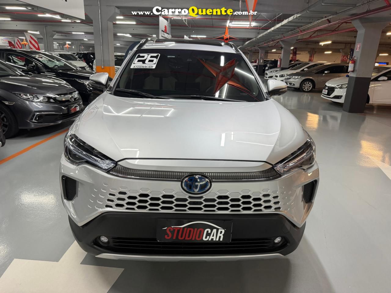 TOYOTA   COROLLA CROSS XRX 1.8 16V AUT.(HYBRID)   PRATA 2026 1.8 FLEX E ELÉTRICO - Loja
