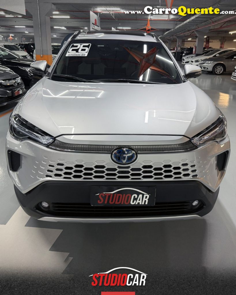 TOYOTA   COROLLA CROSS XRX 1.8 16V AUT.(HYBRID)   PRATA 2026 1.8 FLEX E ELÉTRICO - Loja