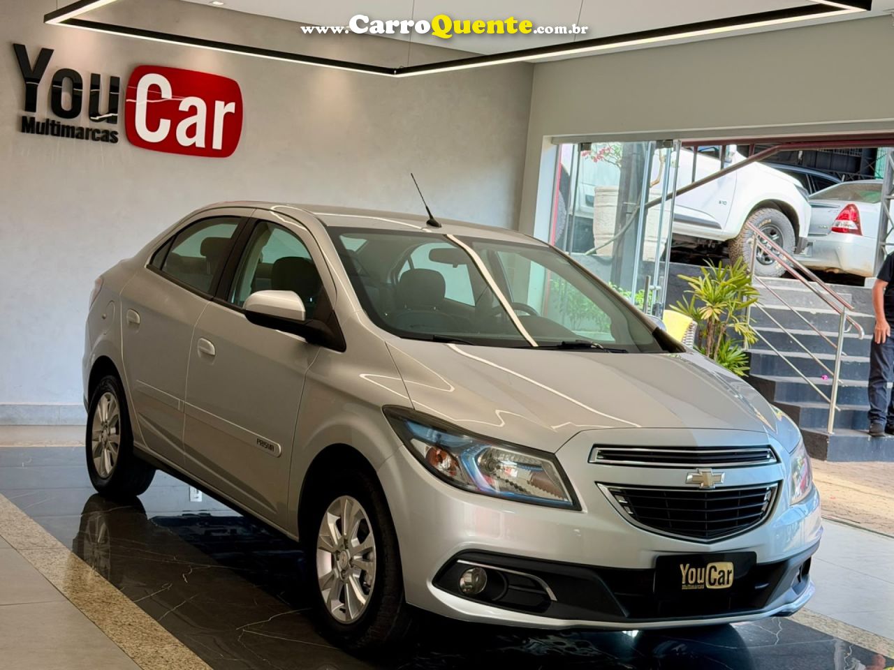 CHEVROLET   PRISMA SED. LTZ 1.4 8V FLEXPOWER 4P   PRATA 2015 1.4 FLEX - Loja