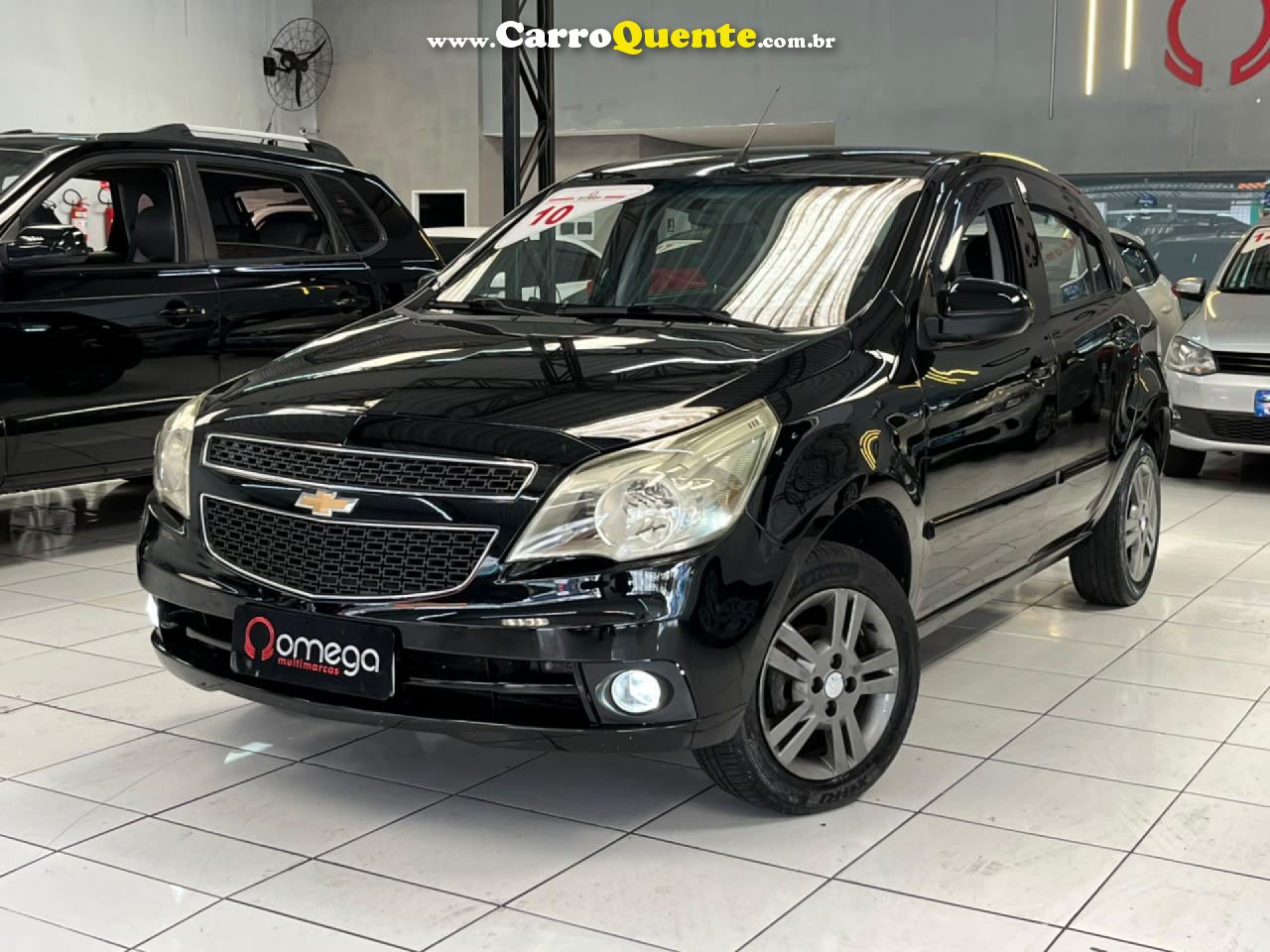 CHEVROLET   AGILE LTZ 1.4 MPFI 8V FLEXPOWER 5P   PRETO 2010 1.4 FLEX - Loja