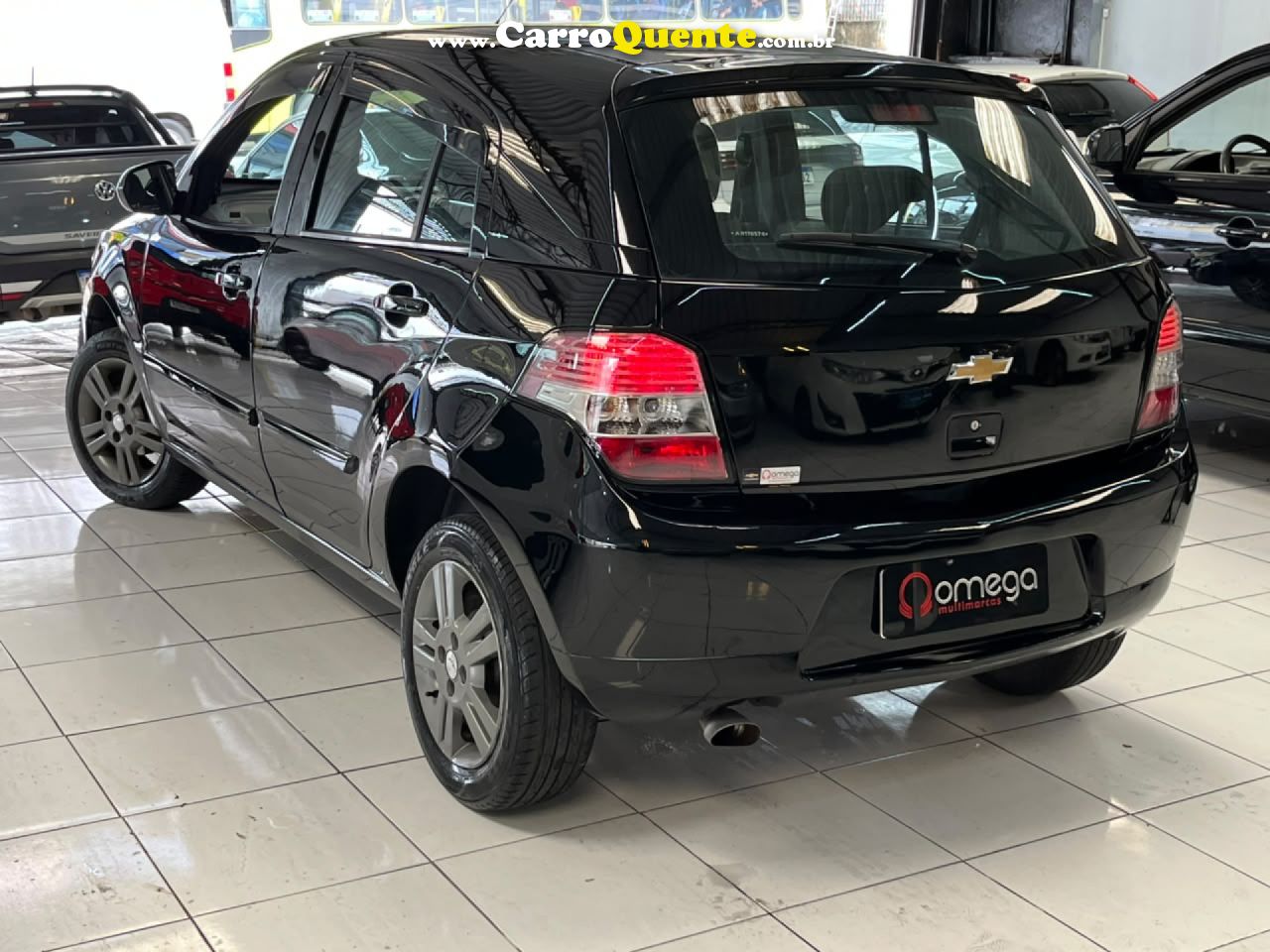 CHEVROLET   AGILE LTZ 1.4 MPFI 8V FLEXPOWER 5P   PRETO 2010 1.4 FLEX - Loja