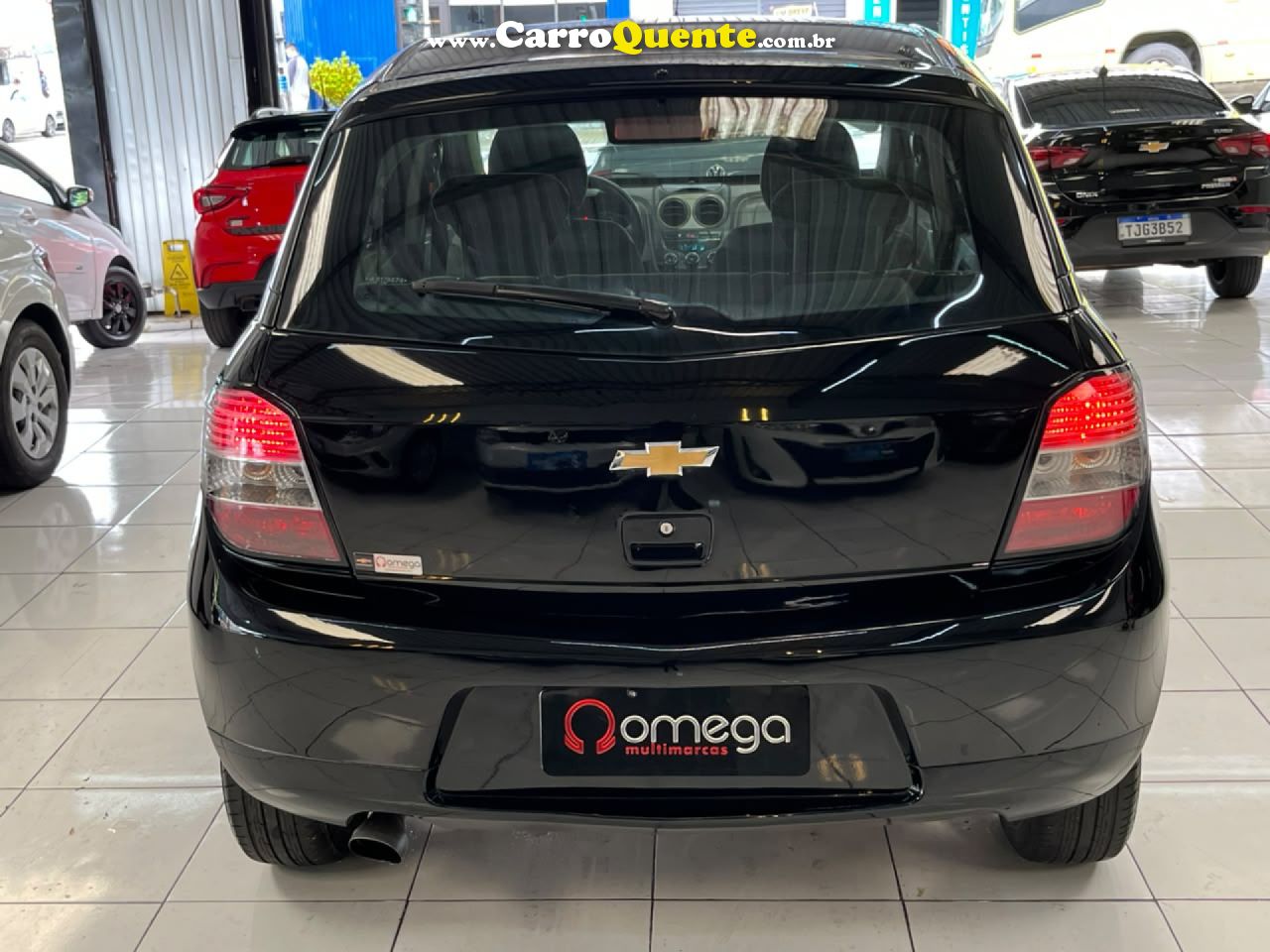CHEVROLET   AGILE LTZ 1.4 MPFI 8V FLEXPOWER 5P   PRETO 2010 1.4 FLEX - Loja