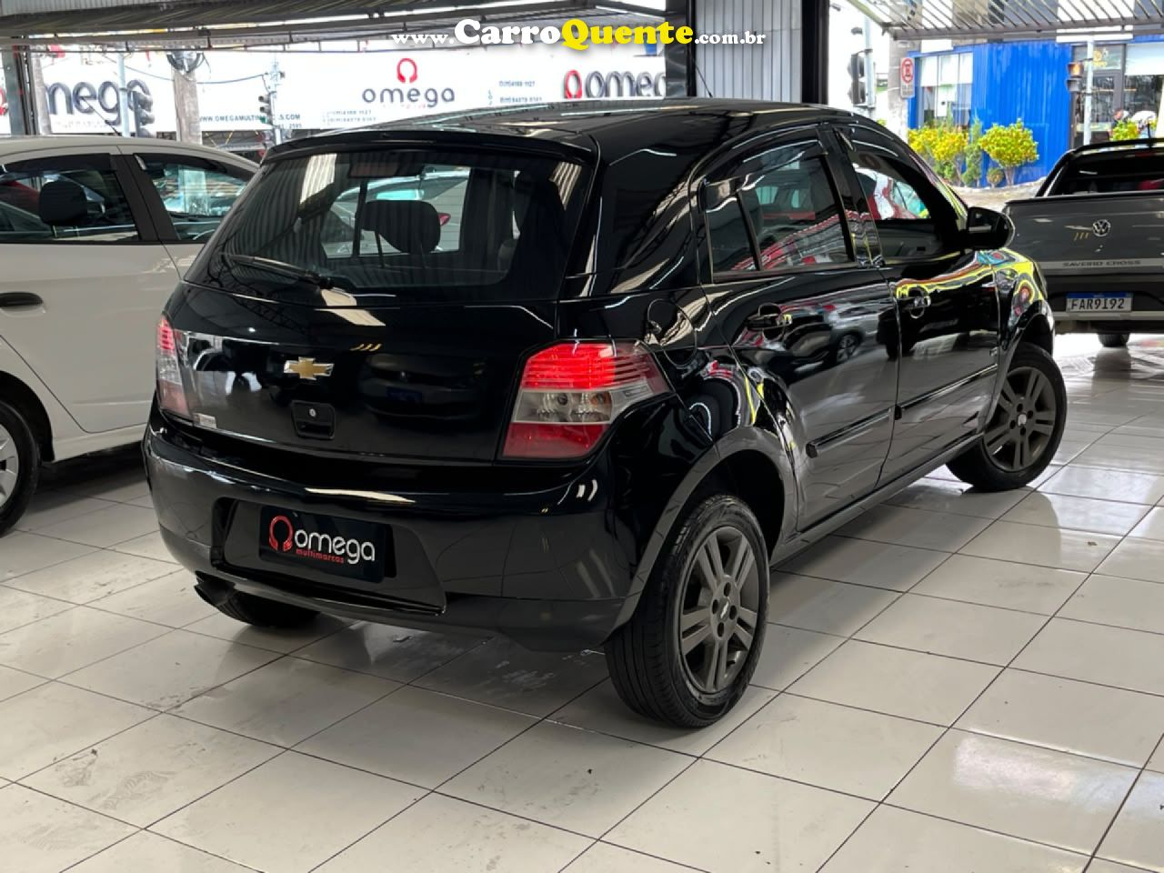 CHEVROLET   AGILE LTZ 1.4 MPFI 8V FLEXPOWER 5P   PRETO 2010 1.4 FLEX - Loja