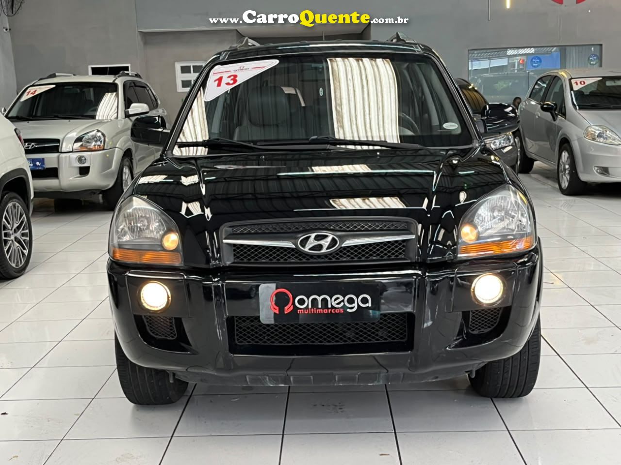 HYUNDAI   TUCSON 2.0 16V FLEX AUT.   PRETO 2013 2.0 FLEX - Loja