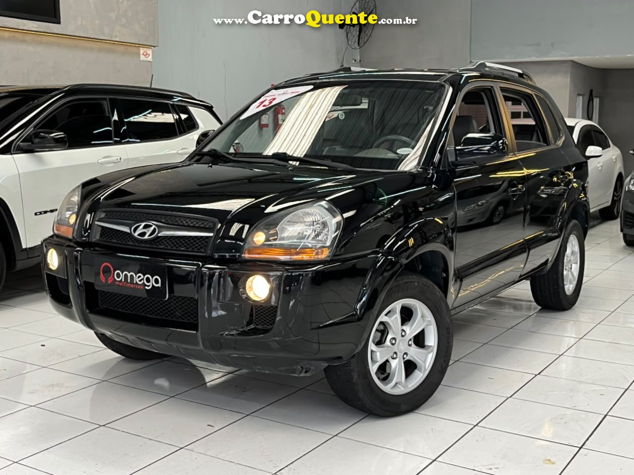 HYUNDAI   TUCSON 2.0 16V FLEX AUT.   PRETO 2013 2.0 FLEX - Loja