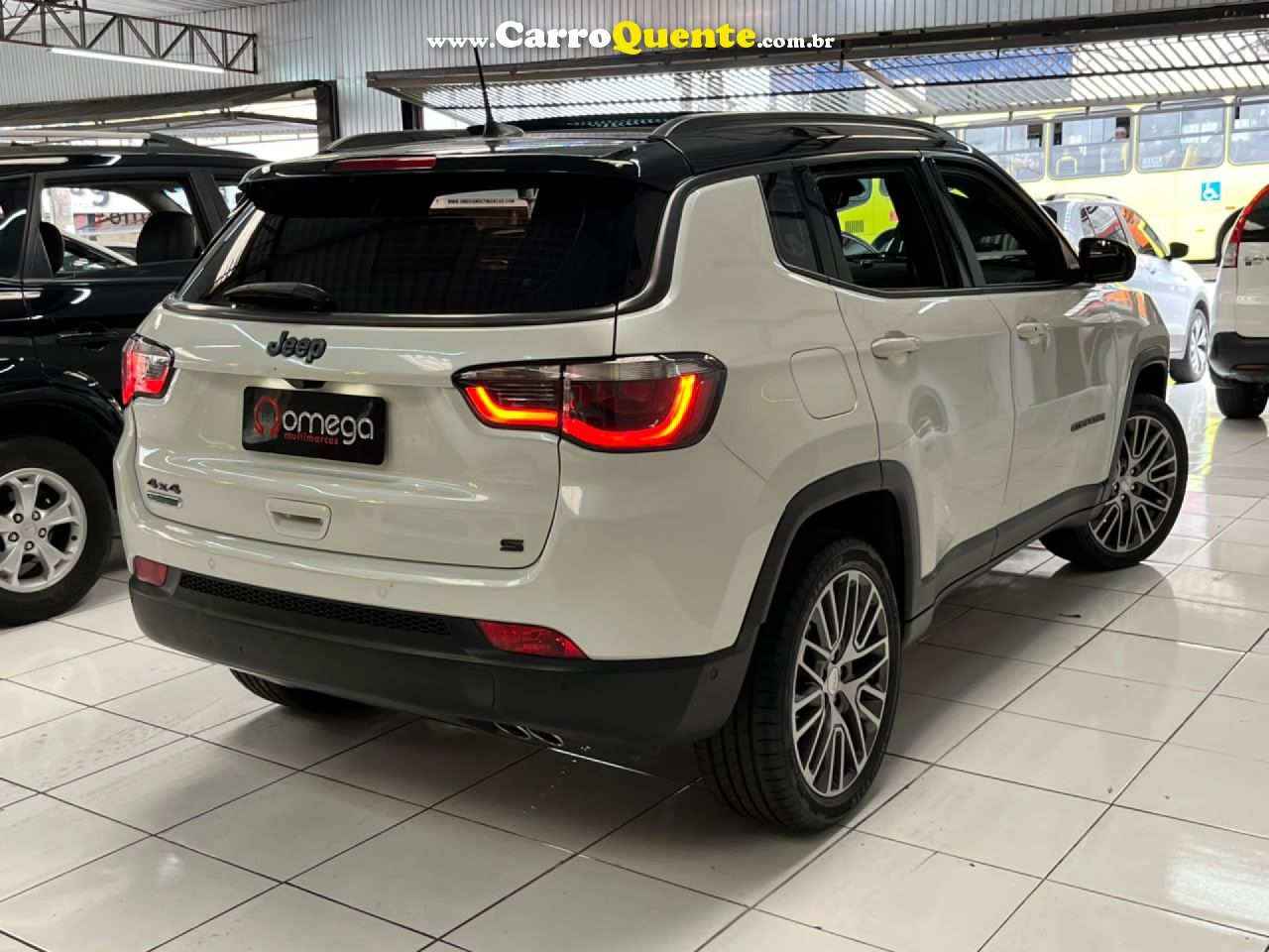 JEEP   COMPASS S 2.0 4X4 TB 16V DIESEL AUT.   BRANCO 2020 2.0 DIESEL - Loja