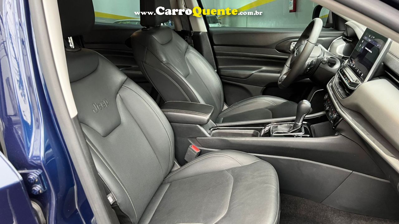 JEEP   COMPASS LONG. T270 1.3 TB 4X2 FLEX AUT.   AZUL 2024 1.3 FLEX - Loja