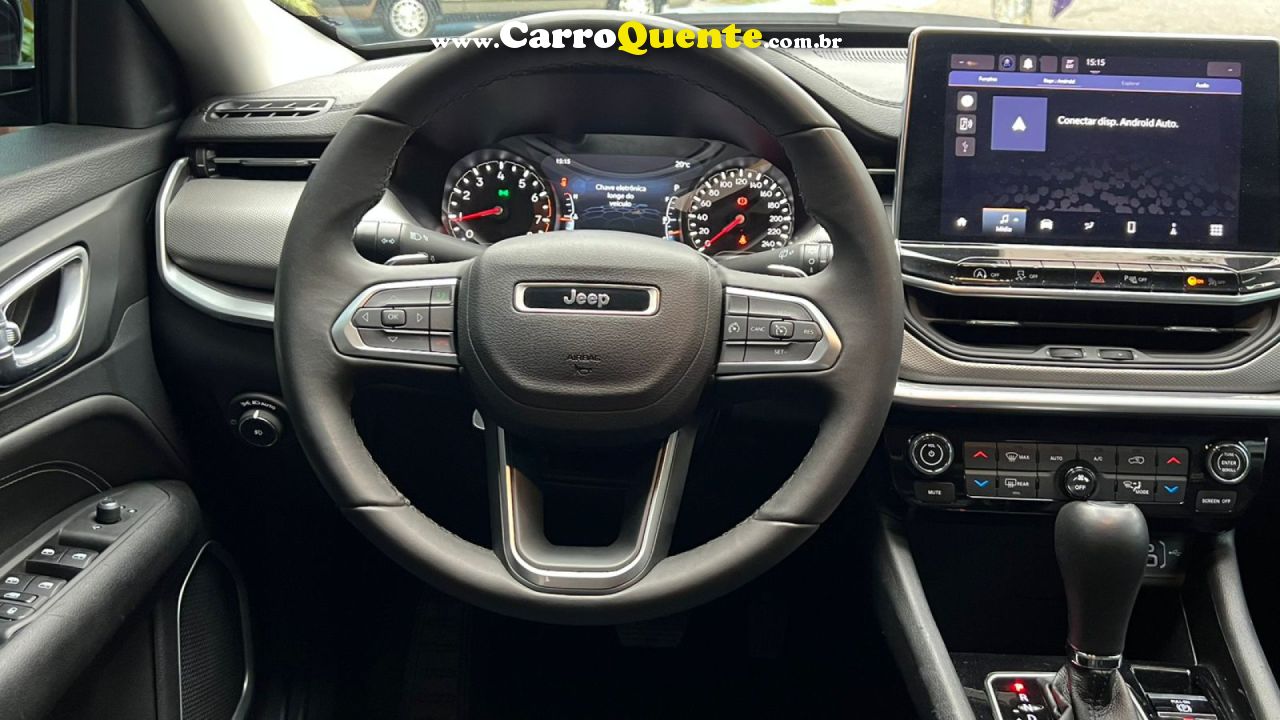 JEEP   COMPASS LONG. T270 1.3 TB 4X2 FLEX AUT.   AZUL 2024 1.3 FLEX - Loja