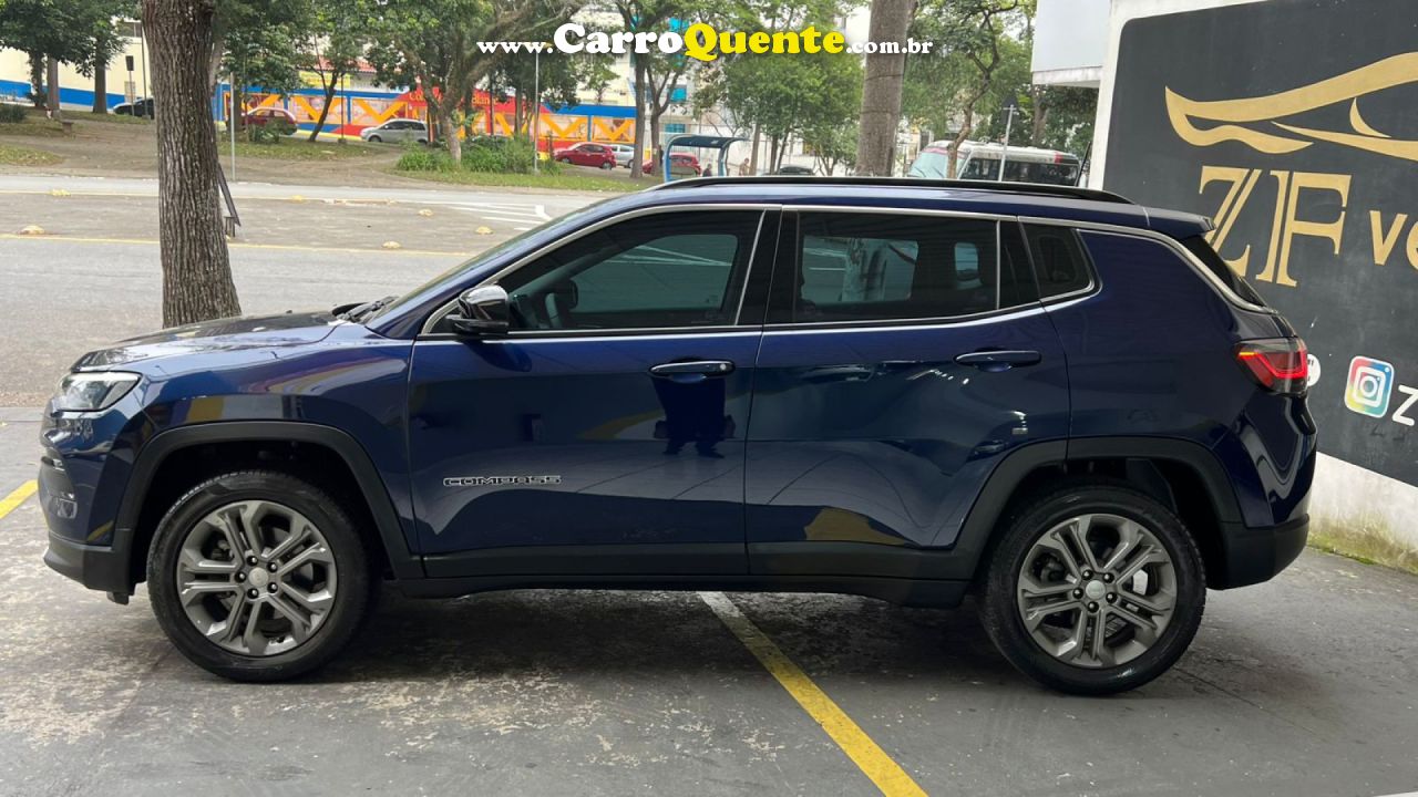 JEEP   COMPASS LONG. T270 1.3 TB 4X2 FLEX AUT.   AZUL 2024 1.3 FLEX - Loja
