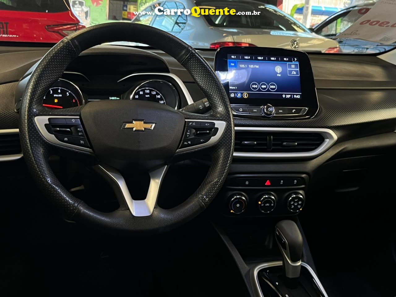 CHEVROLET   TRACKER 1.0 TURBO 12V FLEX AUT.    CINZA 2021 1.0 FLEX - Loja