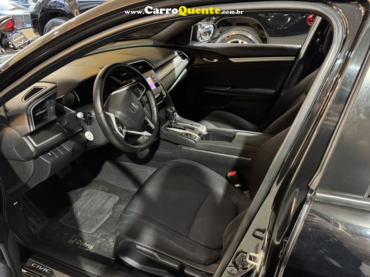 HONDA   CIVIC SEDAN SPORT 2.0 FLEX 16V AUT.4P   PRETO 2017 2.0 FLEX - Loja
