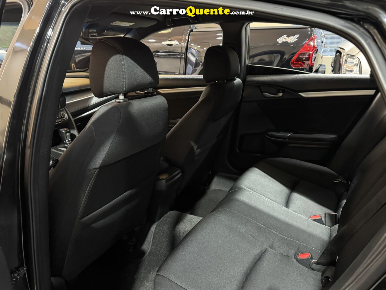 HONDA   CIVIC SEDAN SPORT 2.0 FLEX 16V AUT.4P   PRETO 2017 2.0 FLEX - Loja