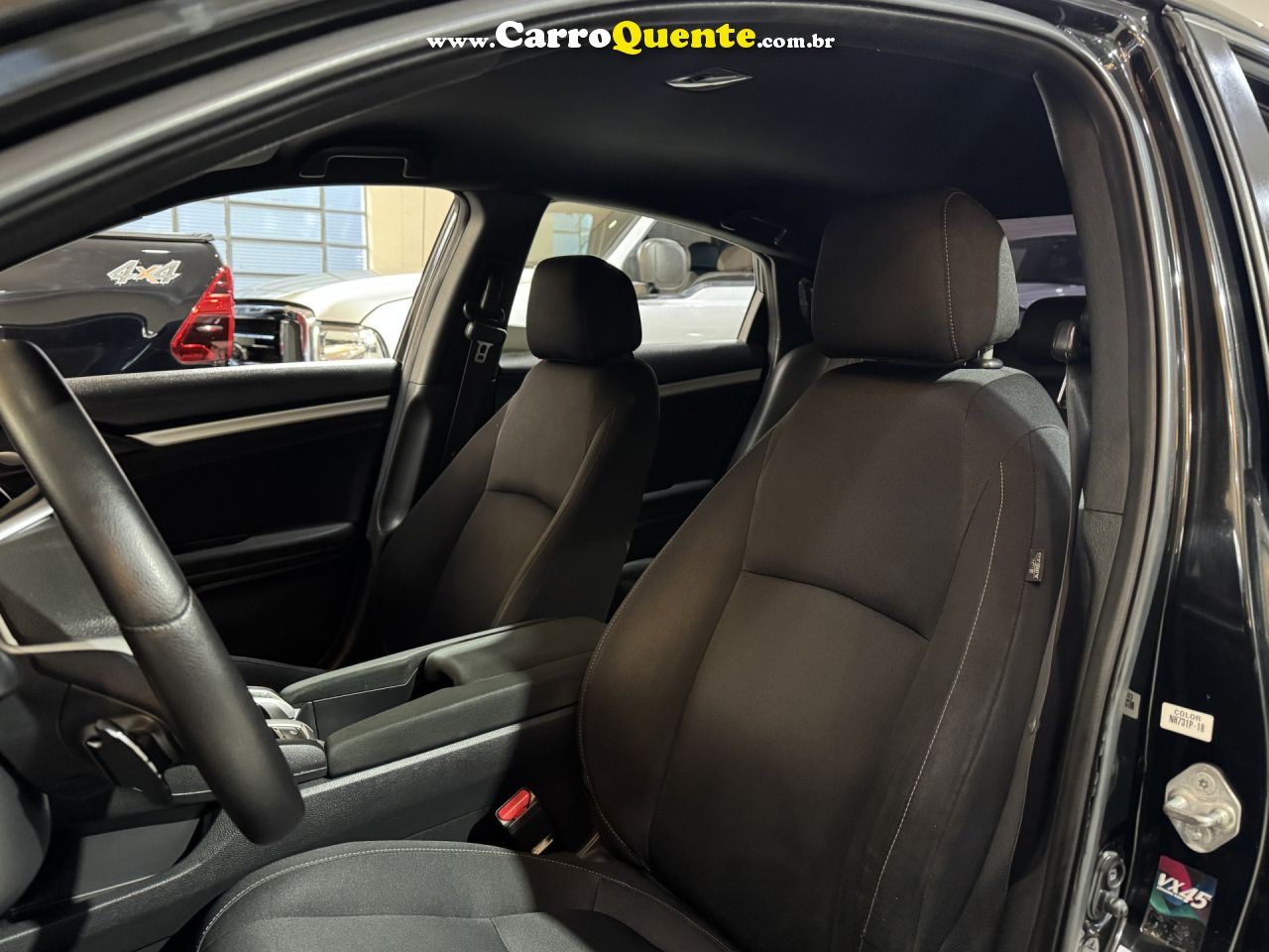 HONDA   CIVIC SEDAN SPORT 2.0 FLEX 16V AUT.4P   PRETO 2017 2.0 FLEX - Loja