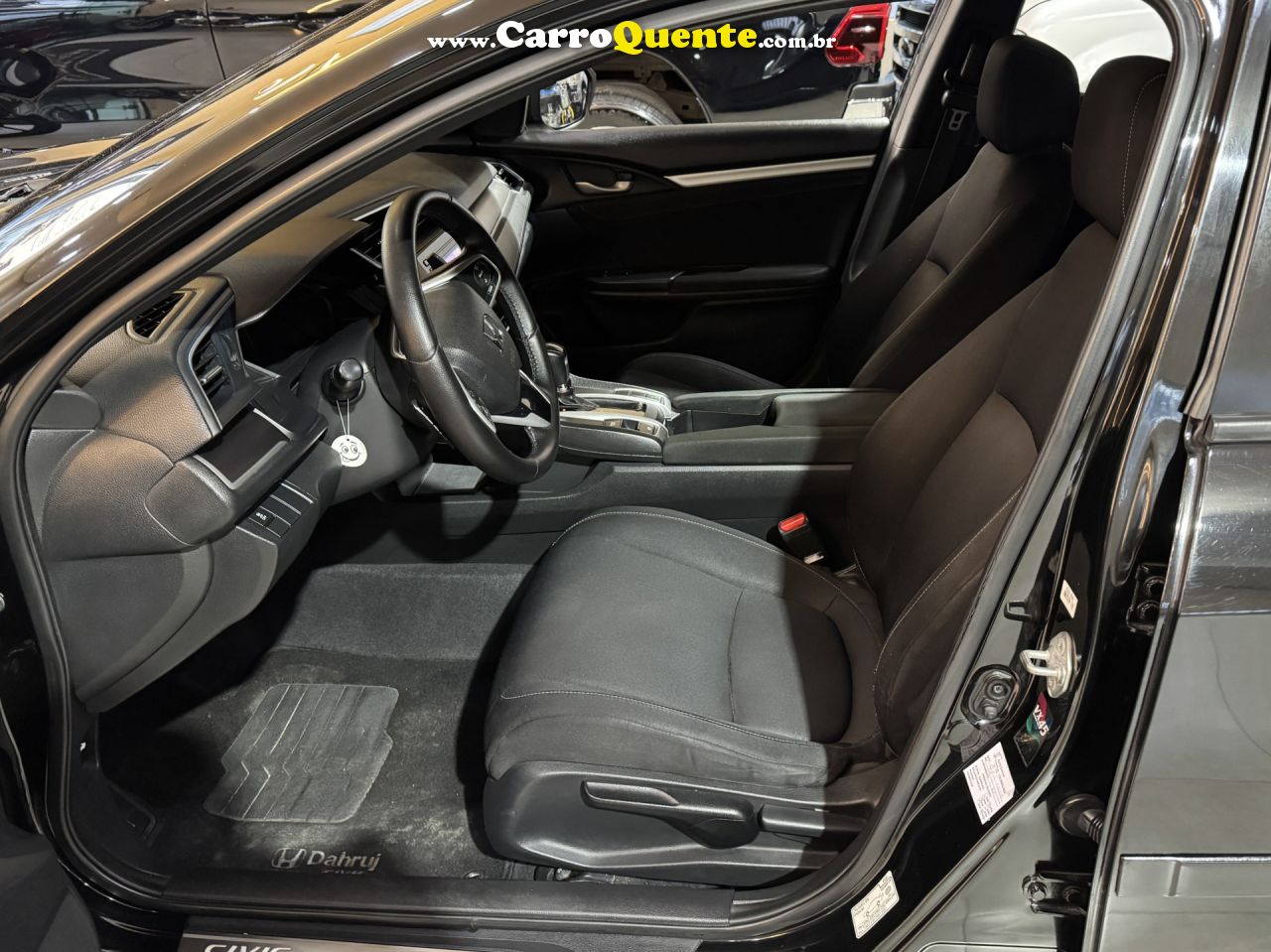 HONDA   CIVIC SEDAN SPORT 2.0 FLEX 16V AUT.4P   PRETO 2017 2.0 FLEX - Loja