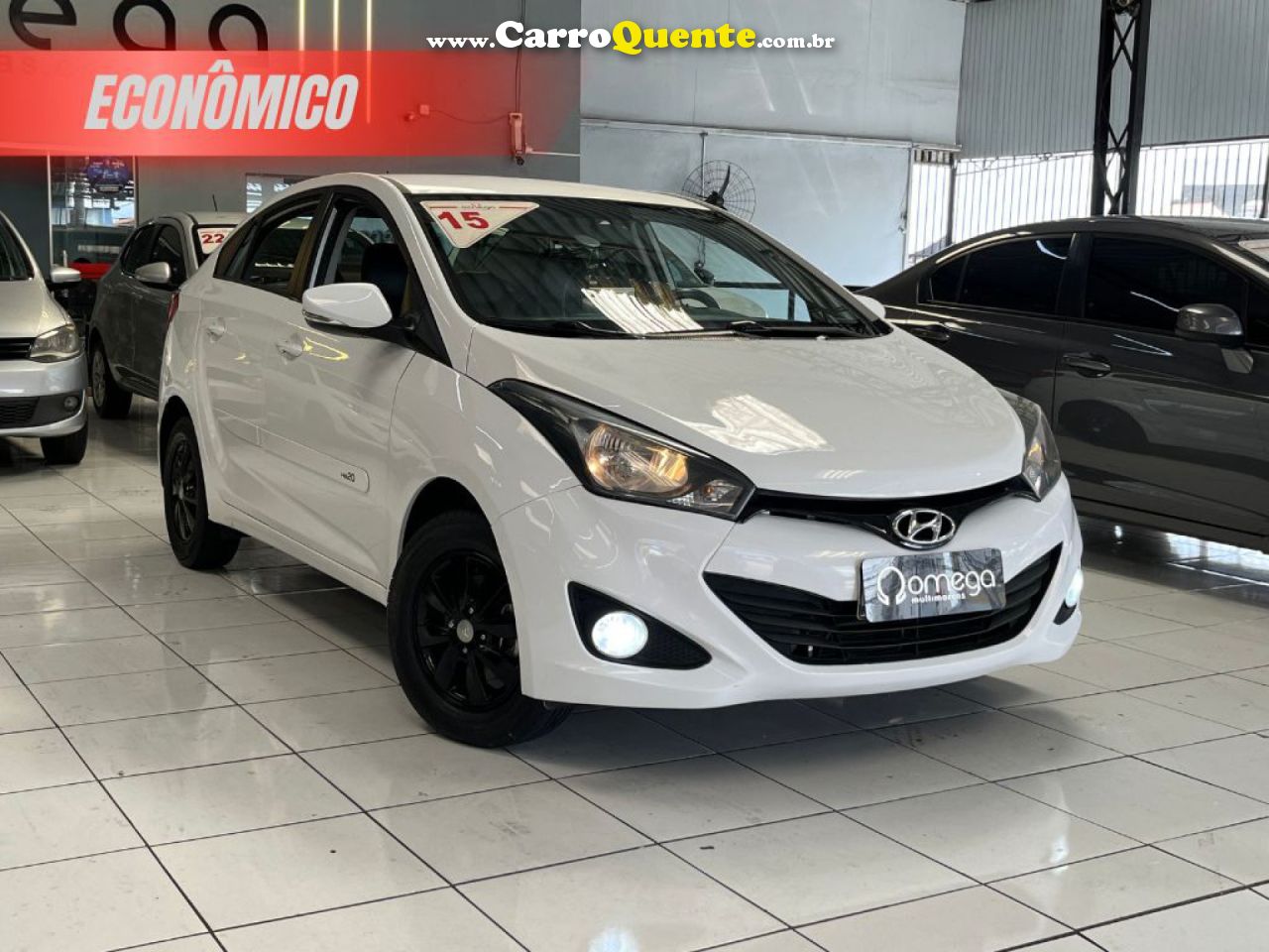 HYUNDAI   HB20S C.PLUSC.STYLE1.0 FLEX 12V MEC. 4P   BRANCO 2015 1.0 FLEX - Loja