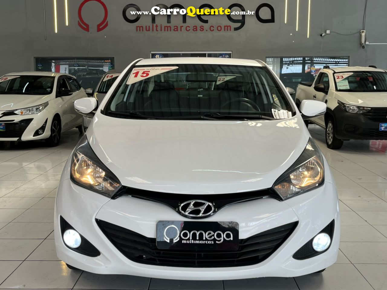 HYUNDAI   HB20S C.PLUSC.STYLE1.0 FLEX 12V MEC. 4P   BRANCO 2015 1.0 FLEX - Loja