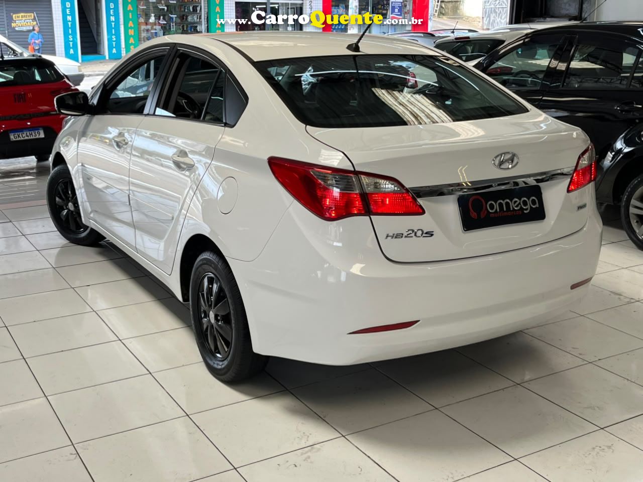 HYUNDAI   HB20S C.PLUSC.STYLE1.0 FLEX 12V MEC. 4P   BRANCO 2015 1.0 FLEX - Loja