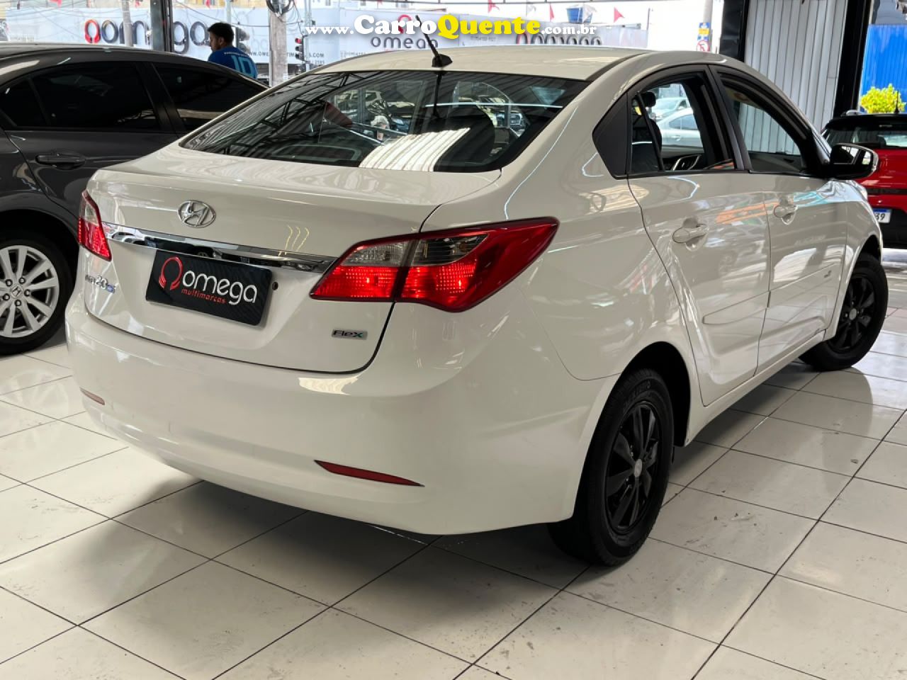 HYUNDAI   HB20S C.PLUSC.STYLE1.0 FLEX 12V MEC. 4P   BRANCO 2015 1.0 FLEX - Loja