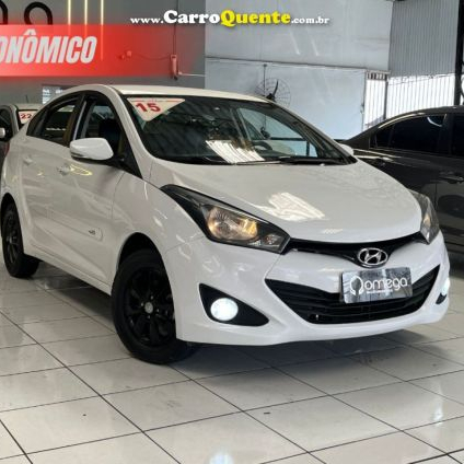 HYUNDAI   HB20S C.PLUSC.STYLE1.0 FLEX 12V MEC. 4P   BRANCO 2015 1.0 FLEX