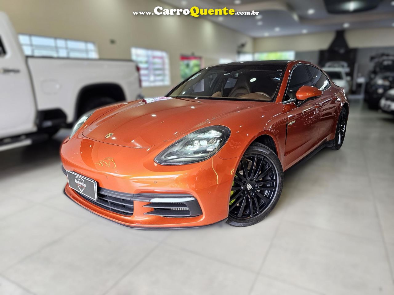 PORSCHE   PANAMERA 4 E-HYBRID 2.9 462CV   LARANJA 2020 2.9 GASOLINA - Loja