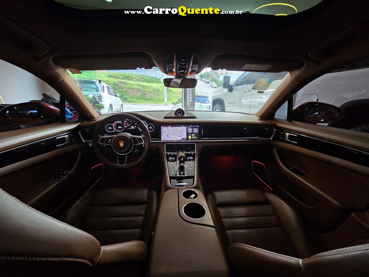 PORSCHE   PANAMERA 4 E-HYBRID 2.9 462CV   LARANJA 2020 2.9 GASOLINA - Loja