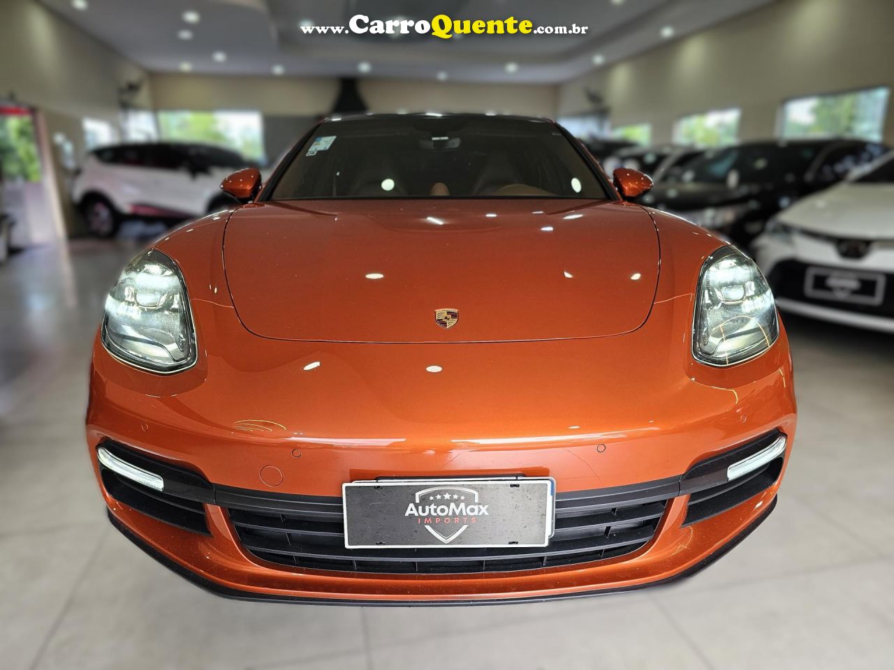 PORSCHE   PANAMERA 4 E-HYBRID 2.9 462CV   LARANJA 2020 2.9 GASOLINA - Loja