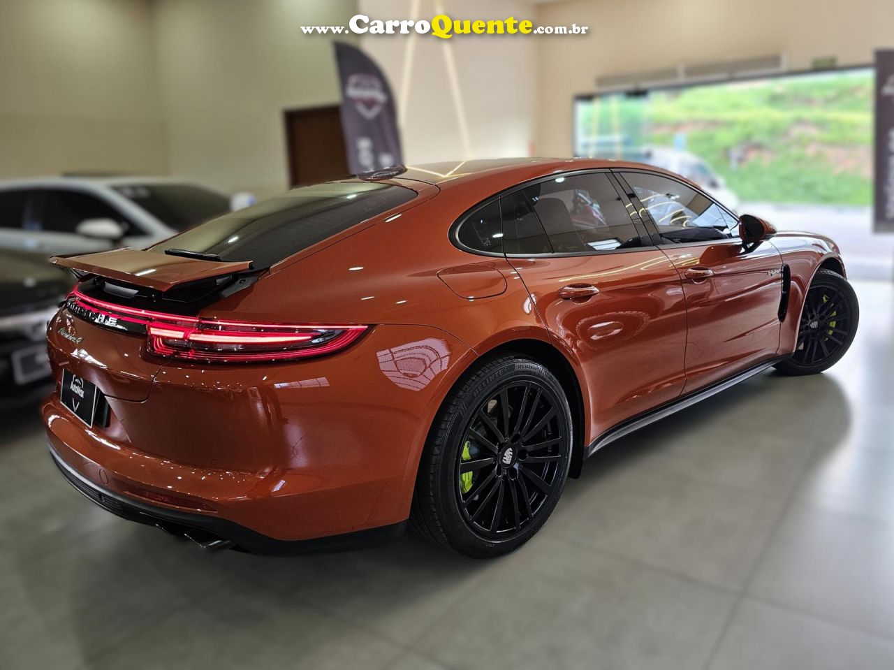 PORSCHE   PANAMERA 4 E-HYBRID 2.9 462CV   LARANJA 2020 2.9 GASOLINA - Loja