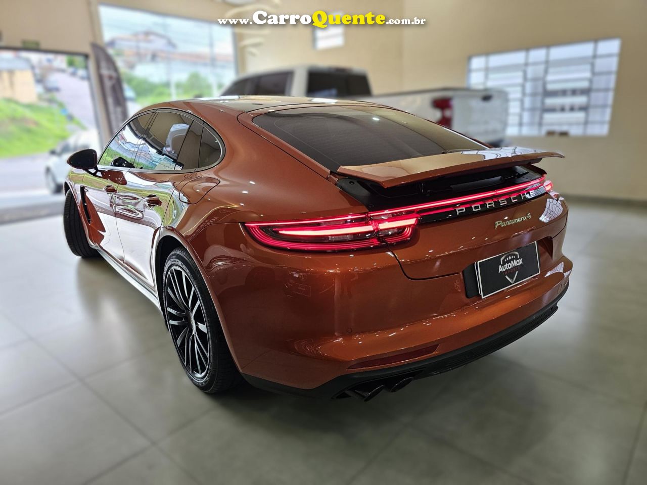 PORSCHE   PANAMERA 4 E-HYBRID 2.9 462CV   LARANJA 2020 2.9 GASOLINA - Loja