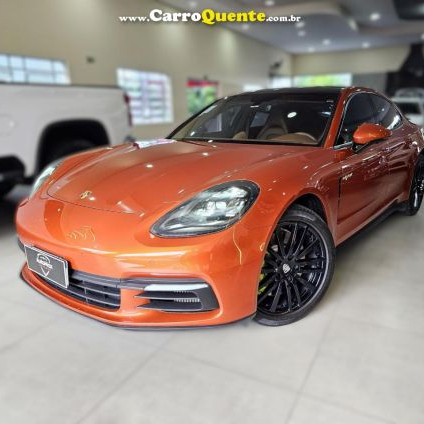 PORSCHE   PANAMERA 4 E-HYBRID 2.9 462CV   LARANJA 2020 2.9 GASOLINA
