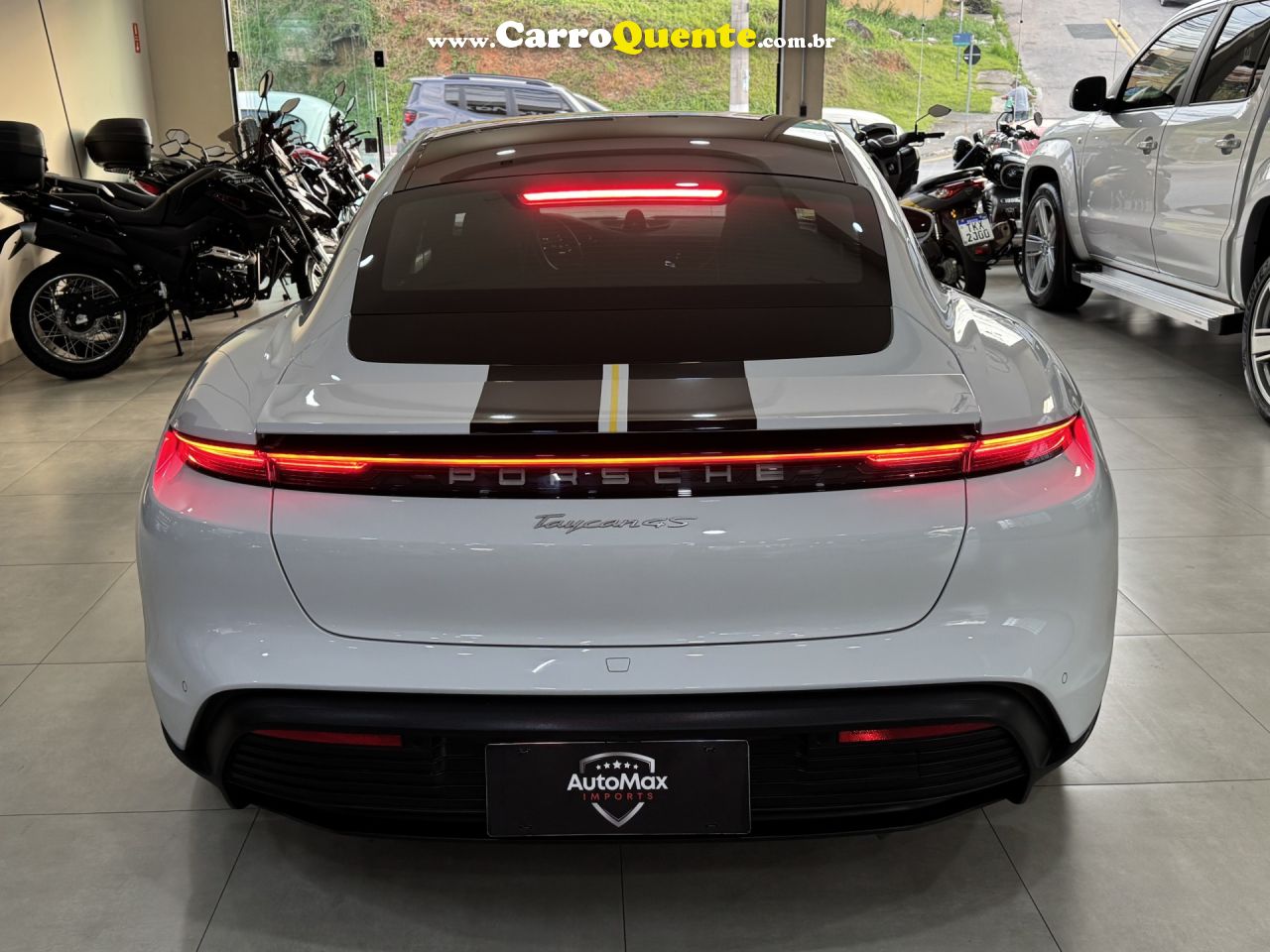 PORSCHE   TAYCAN 4S (ELÉTRICO)   BRANCO 2021 4S ELÉTRICO - Loja