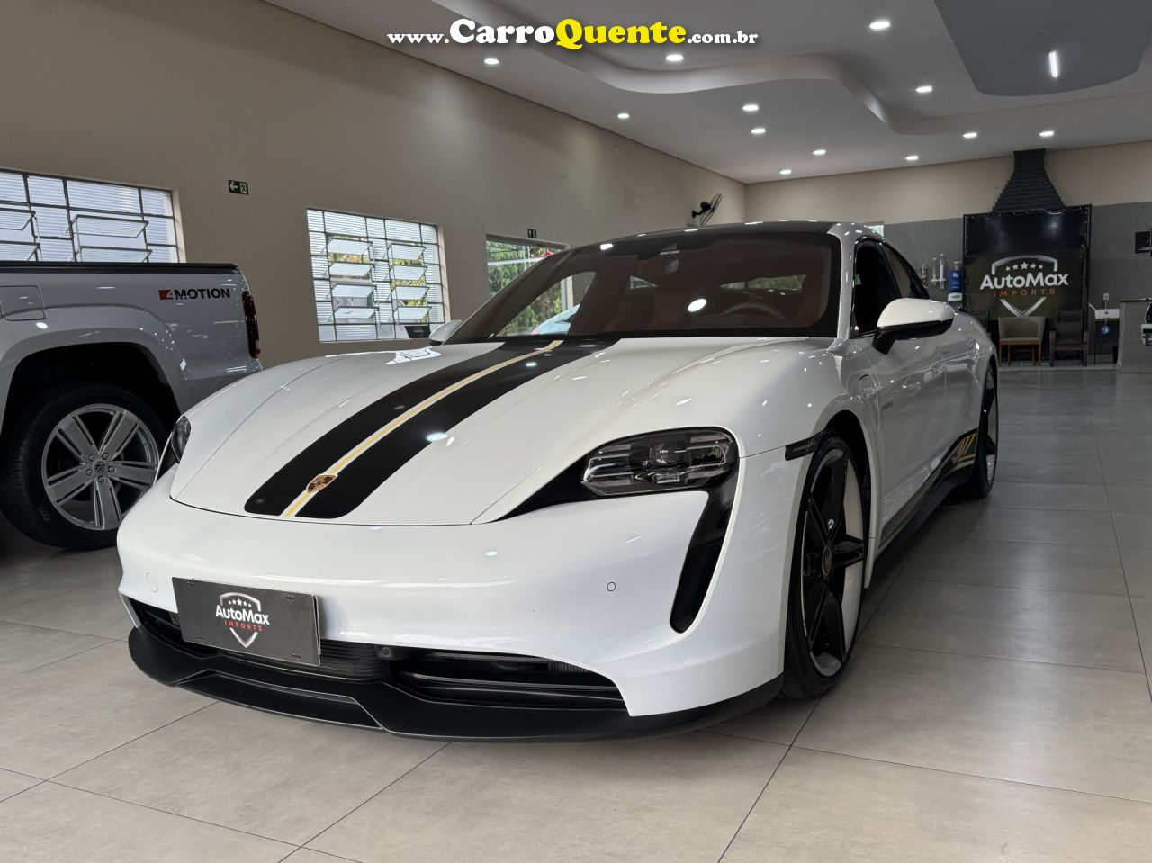 PORSCHE   TAYCAN 4S (ELÉTRICO)   BRANCO 2021 4S ELÉTRICO - Loja