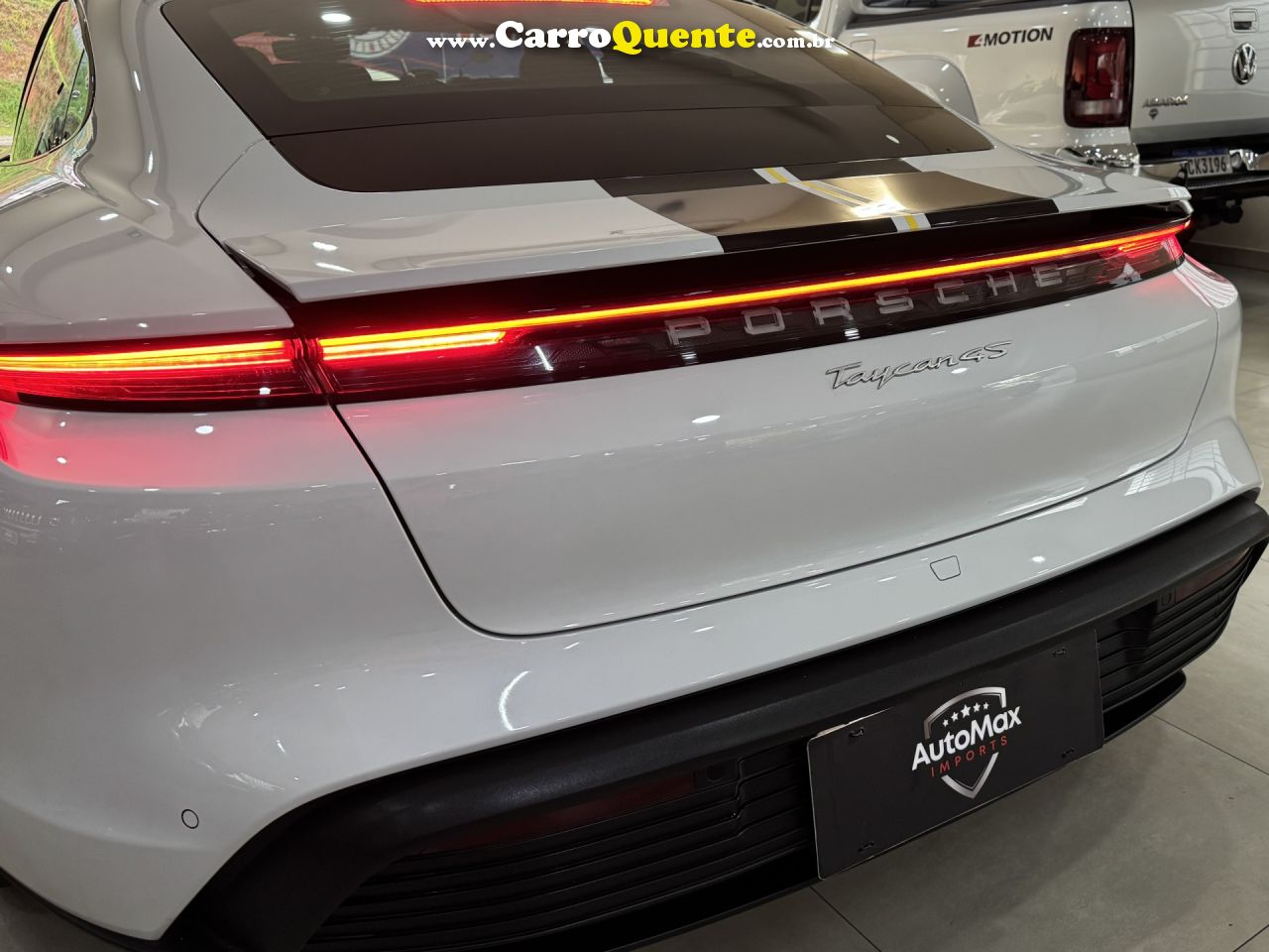 PORSCHE   TAYCAN 4S (ELÉTRICO)   BRANCO 2021 4S ELÉTRICO - Loja