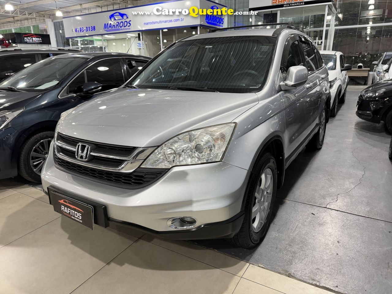 HONDA   CR-V LX 2.0 16V 2WD2.0 FLEXONE AUT.   PRATA 2011 2.0 GASOLINA - Loja