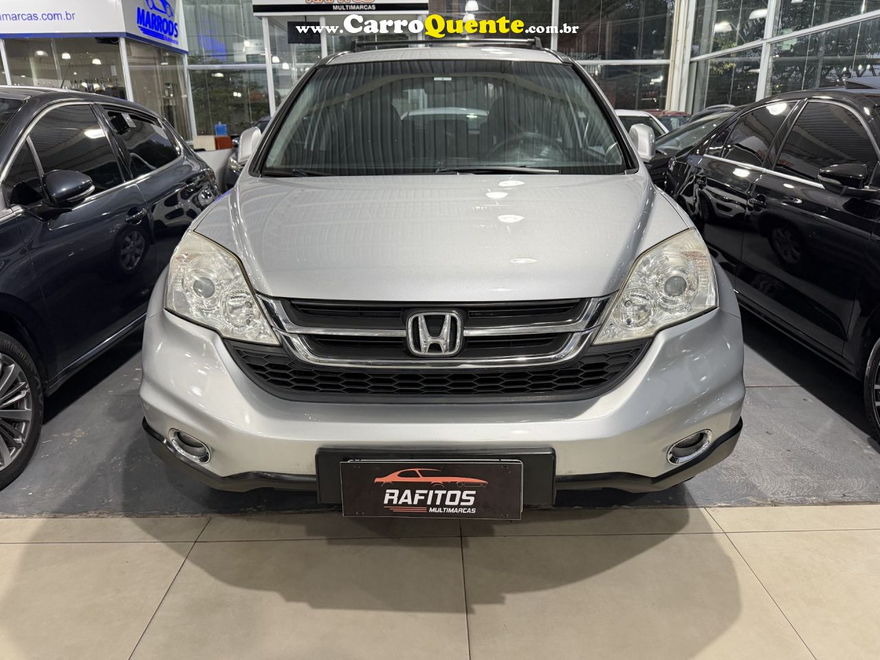 HONDA   CR-V LX 2.0 16V 2WD2.0 FLEXONE AUT.   PRATA 2011 2.0 GASOLINA - Loja