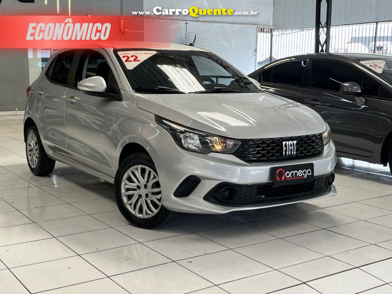 FIAT   ARGO 1.0 6V FLEX.   PRATA 2022 1.0 GASOLINA - Loja