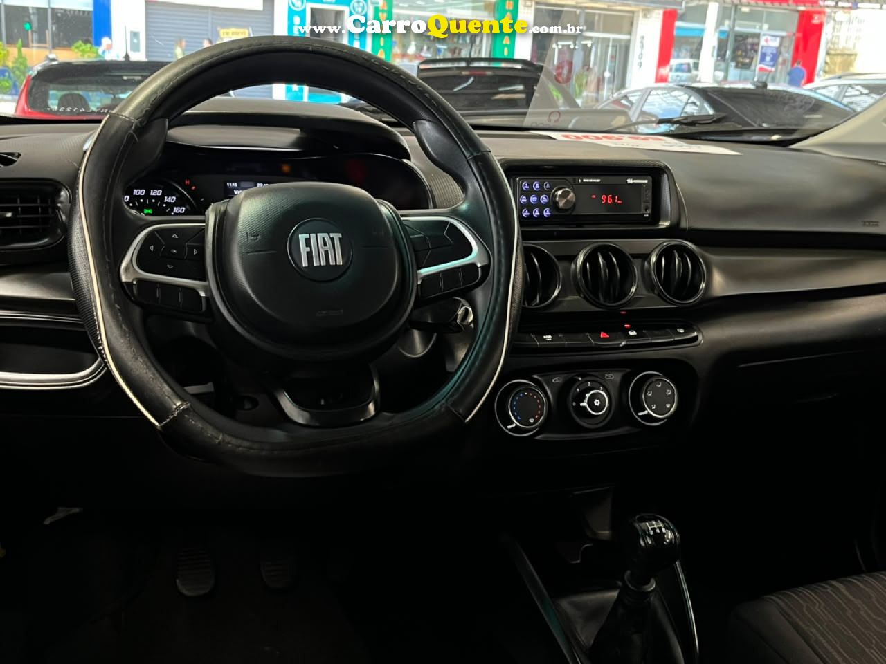 FIAT   ARGO 1.0 6V FLEX.   PRATA 2022 1.0 GASOLINA - Loja