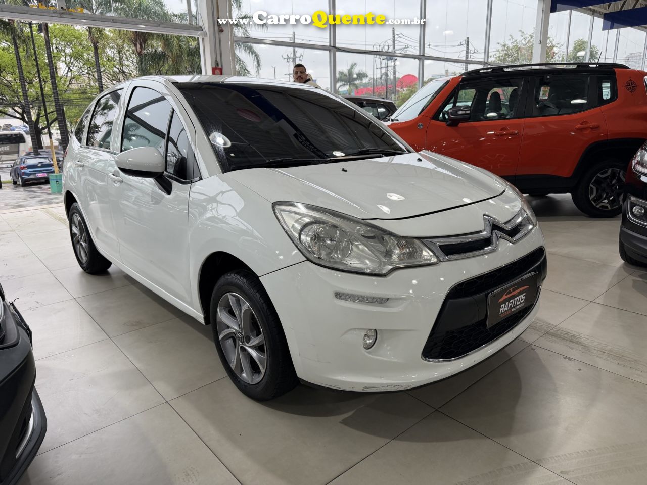 CITROËN   C3 ORIGINE 1.5 FLEX 8V 5P MEC.   BRANCO 2015 1.5 FLEX - Loja
