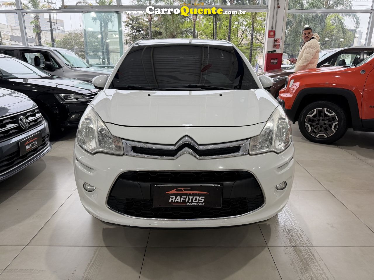 CITROËN   C3 ORIGINE 1.5 FLEX 8V 5P MEC.   BRANCO 2015 1.5 FLEX - Loja