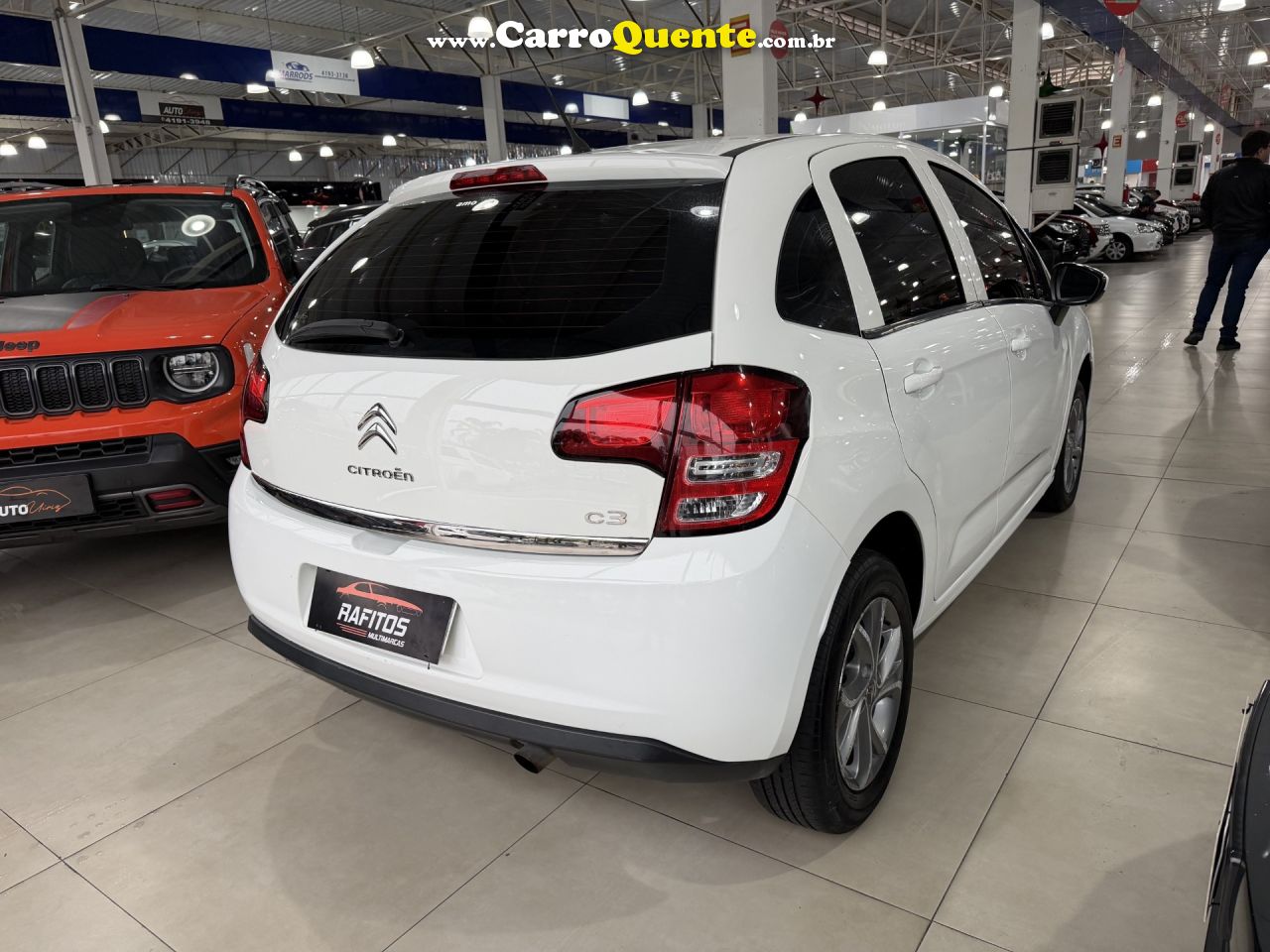CITROËN   C3 ORIGINE 1.5 FLEX 8V 5P MEC.   BRANCO 2015 1.5 FLEX - Loja