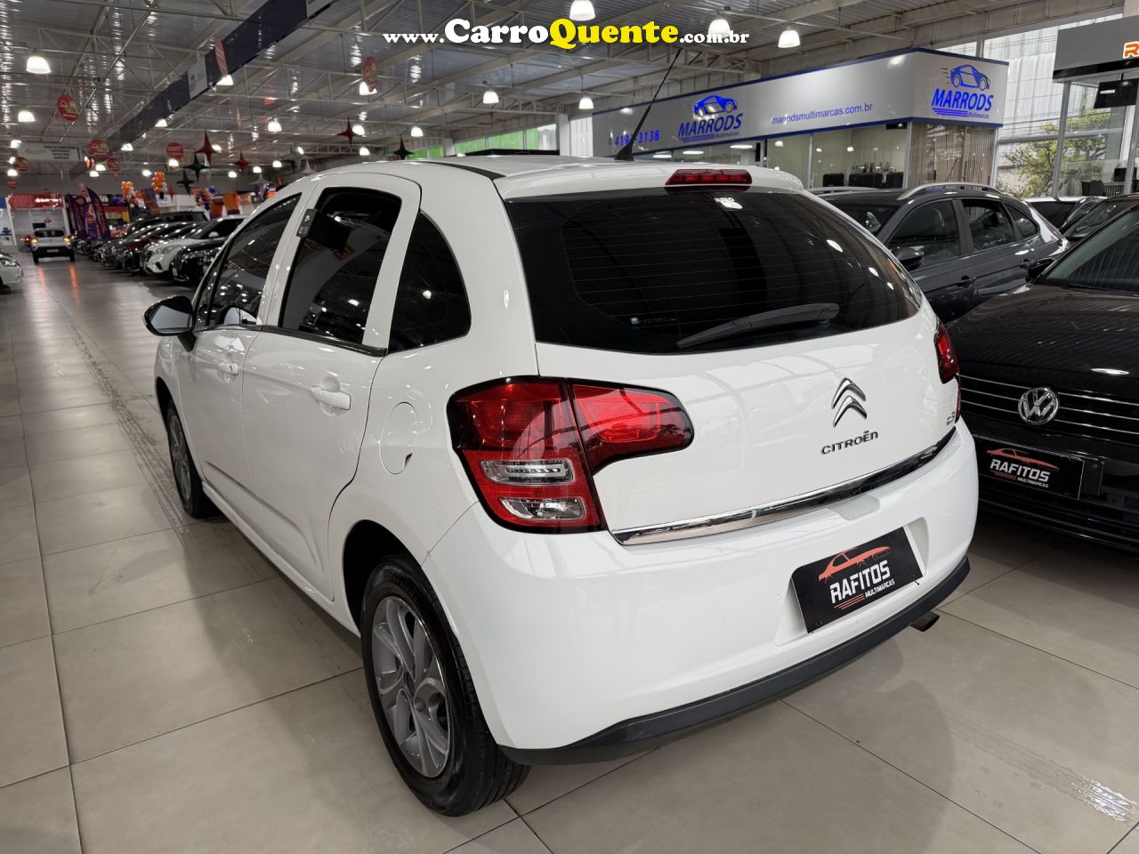 CITROËN   C3 ORIGINE 1.5 FLEX 8V 5P MEC.   BRANCO 2015 1.5 FLEX - Loja