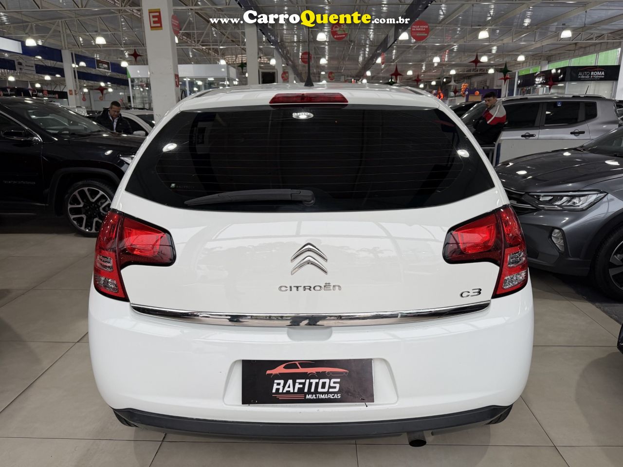 CITROËN   C3 ORIGINE 1.5 FLEX 8V 5P MEC.   BRANCO 2015 1.5 FLEX - Loja