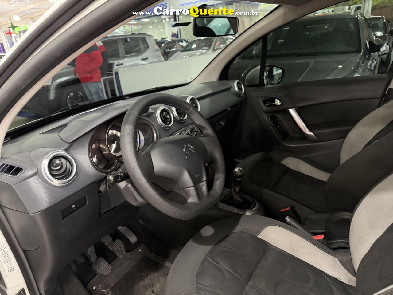 CITROËN   C3 ORIGINE 1.5 FLEX 8V 5P MEC.   BRANCO 2015 1.5 FLEX - Loja